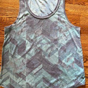 American Eagle Blue/Purple Racerback Tank (size:M)